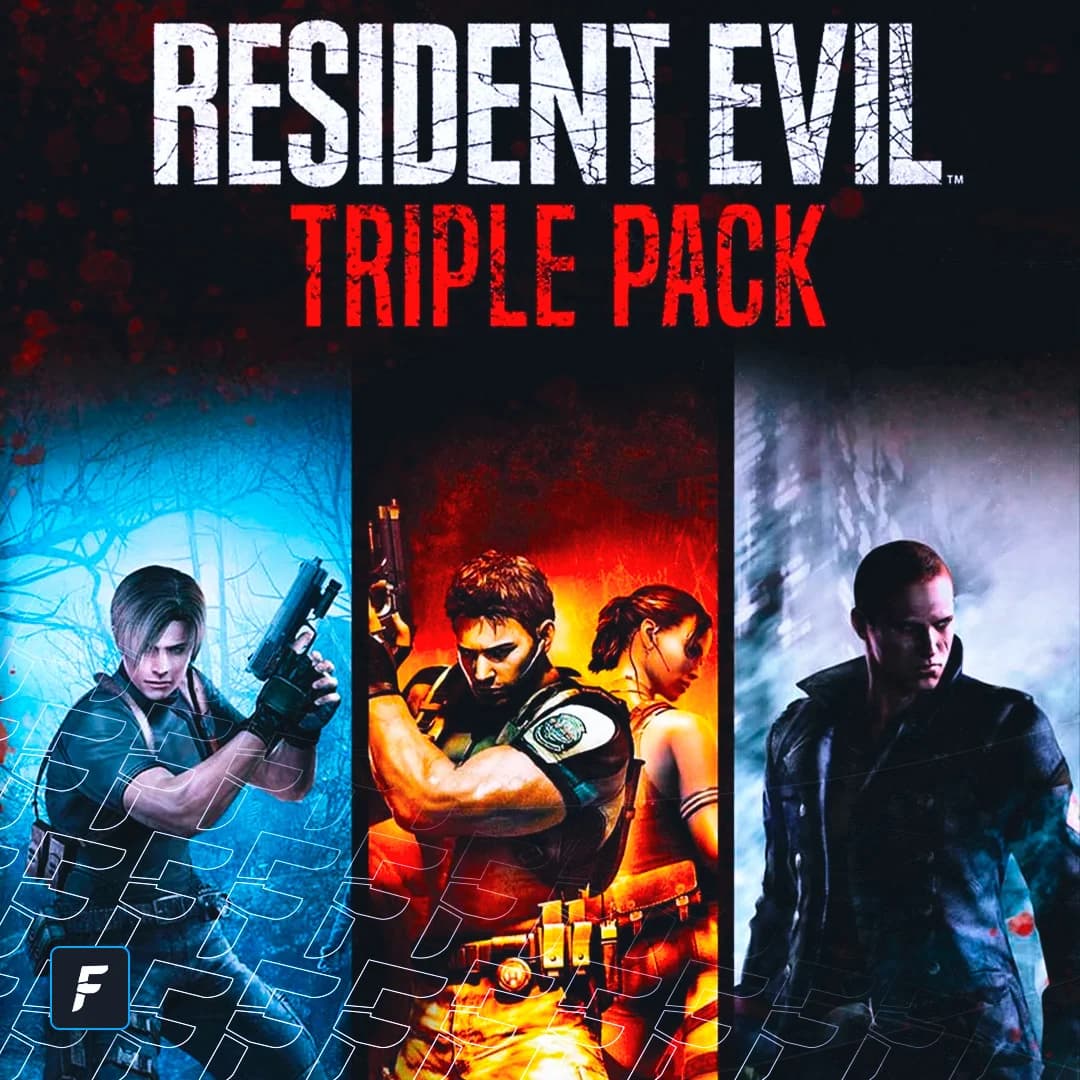 Pack triple de Resident Evil